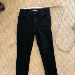 Madewell Roadtripper Black Jeans Size 26